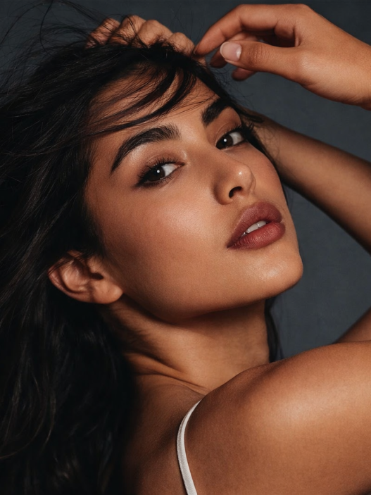 EMIRA woman with thick hair